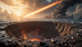  Температура в кратере Чикшулуб после падения астероида достигла 330 °C