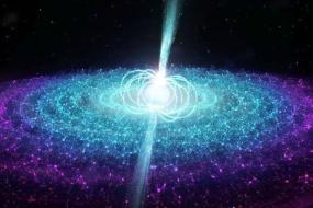 Астрономы впервые измерили колебания яркости магнетара