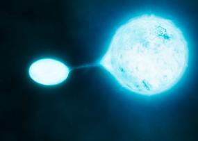 В двойной звездной системе зафиксирован мощнейший выплеск энергии