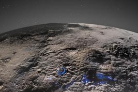 Астрономы обнаружили ледяные вулканы на Плутоне