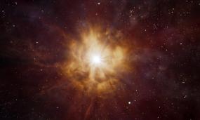 Впервые астрономы зафиксировали возможное появление черной дыры при смерти звезды