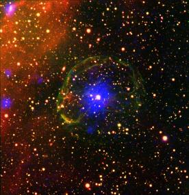 Редкий пульсар найден в 14 300 световых годах от Земли