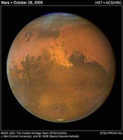На Марсе прошла крупная буря