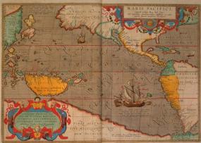 Карта Абрахама Ортелия 1606 года