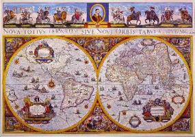 Карта Виллема Блаю 1630 года 2