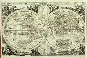 Карта Николая Вишера 1660 года (Амсердам)