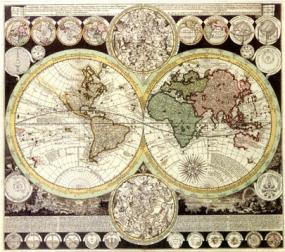 Карта Замера 1700 года