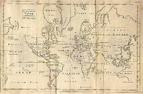 Карта 1755 года