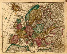 Аугсбургская карта 1760 года 3