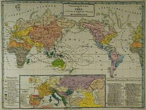 Карта Гумбольдта 1851-54 года