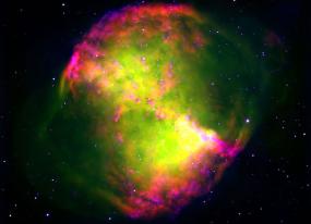 Планетарная туманность NGC 6853 или Гантель