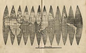 Карта Мартина Вальдземюллера, начало XVI века