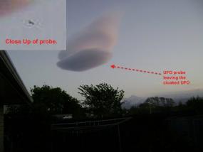 Непонятное облако, Нью-Плимут, Новая Зеландия, октябрь 2012
