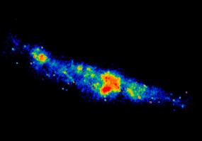 Галактика М82 в радиодиапазоне