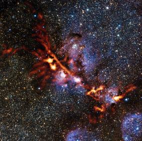 Туманность «Кошачья лапа» NGC 6334