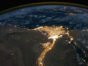 Дельта Нила. Вид из Космоса