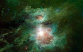 Туманность NGC 1976 (Орион) в инфракрасном диапазоне