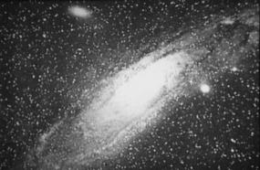 Первая фотография Галактики Андромеды