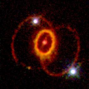 Сверхновая звезда SN 1987A