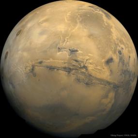 Долина Маринер на Марсе