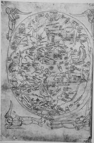 Карта мира Генри из Майнза 1110 года