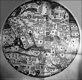 Карта Борджиа 1430 года