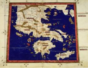 Карта Николоса Германика 1470 года