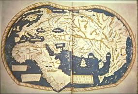 Карта Генриха Мартеллуса 1498 года