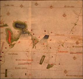 Карта "Кантрио" неизвестного автора 1502 года
