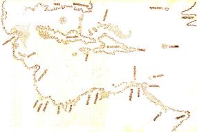 Карта Пиетро Мартире д'Ангиера (Петера Мартира) 1511 года