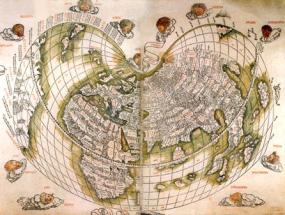 Карта Кортериала 1511 года