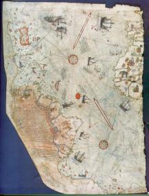 Карта Пири Рейса 1513 года