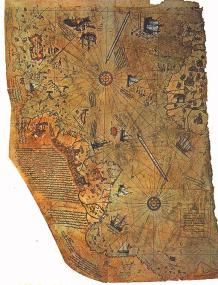 Карта Пири Рейса 1513 года 2