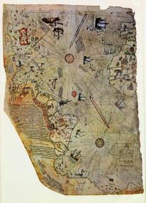 Карта Пири Рейса 1513 года 3