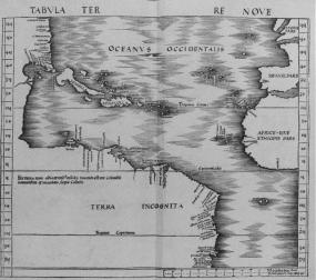 Карта Зиемии 1513 года