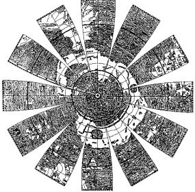 Карта Джоана Шонера 1515 года