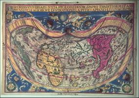Карта Петера Апиануса 1520 года