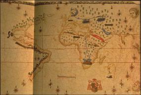 Карта Салвиати 1525 года