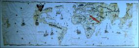 Карта Жуана Веспуччи 1526 года