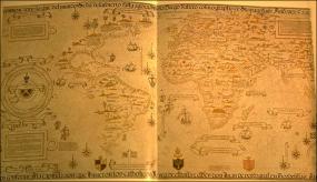 Карта Диего Риберо 1529 года