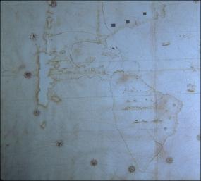 Карта Джироламо де Веррациано 1529 года 4