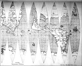 Карта Байлу (Веррациано) 1530 года