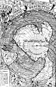 Южное полушарие карты Фине