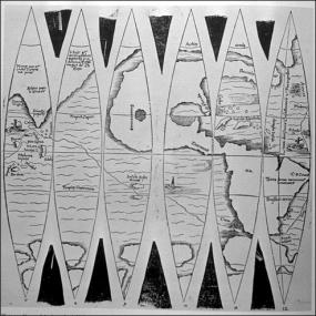 Глобус неизвестного автора 1525-33 года 2