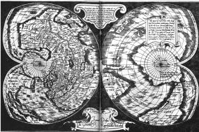Карта Меркатора 1538 года
