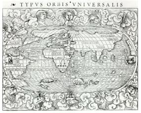 Карта Себастьяна Мюнстера 1540 года.
