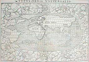 Карта Мюнстера-Пери 1552 года