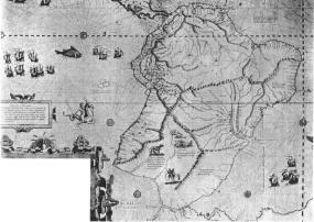 Карта Меркатора 1569 года