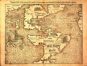 Карта Себастьена Мюнстера 1571 года
