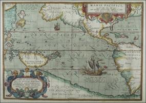 Карты из атласа Абрахама Ортелия 1589 года